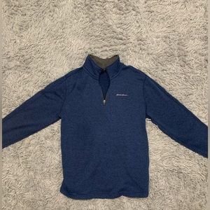 EDDIE BAUER Mens Large Thermal Quarter Zip